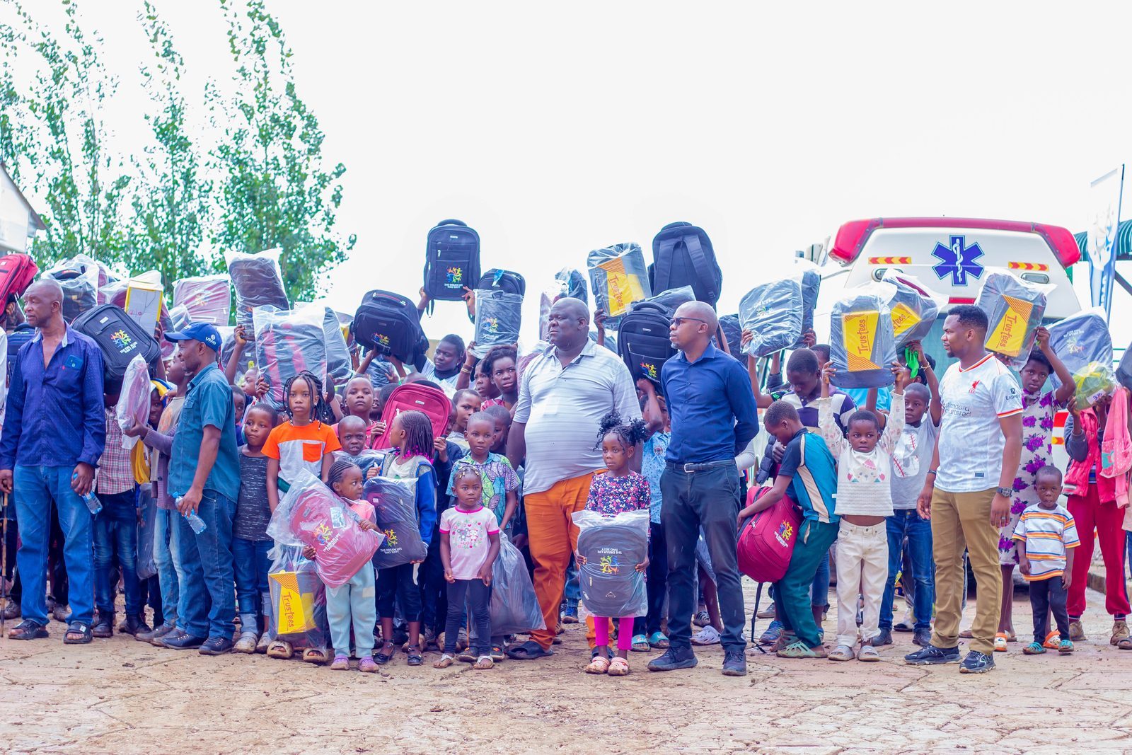 Back to School Drive distribution day