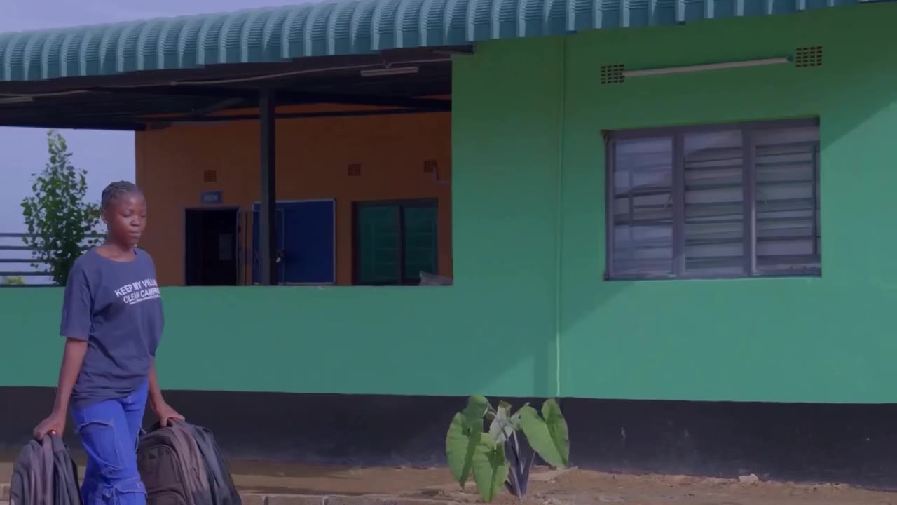 Video of Oyate Zambia's Back to School Drive distribution day
