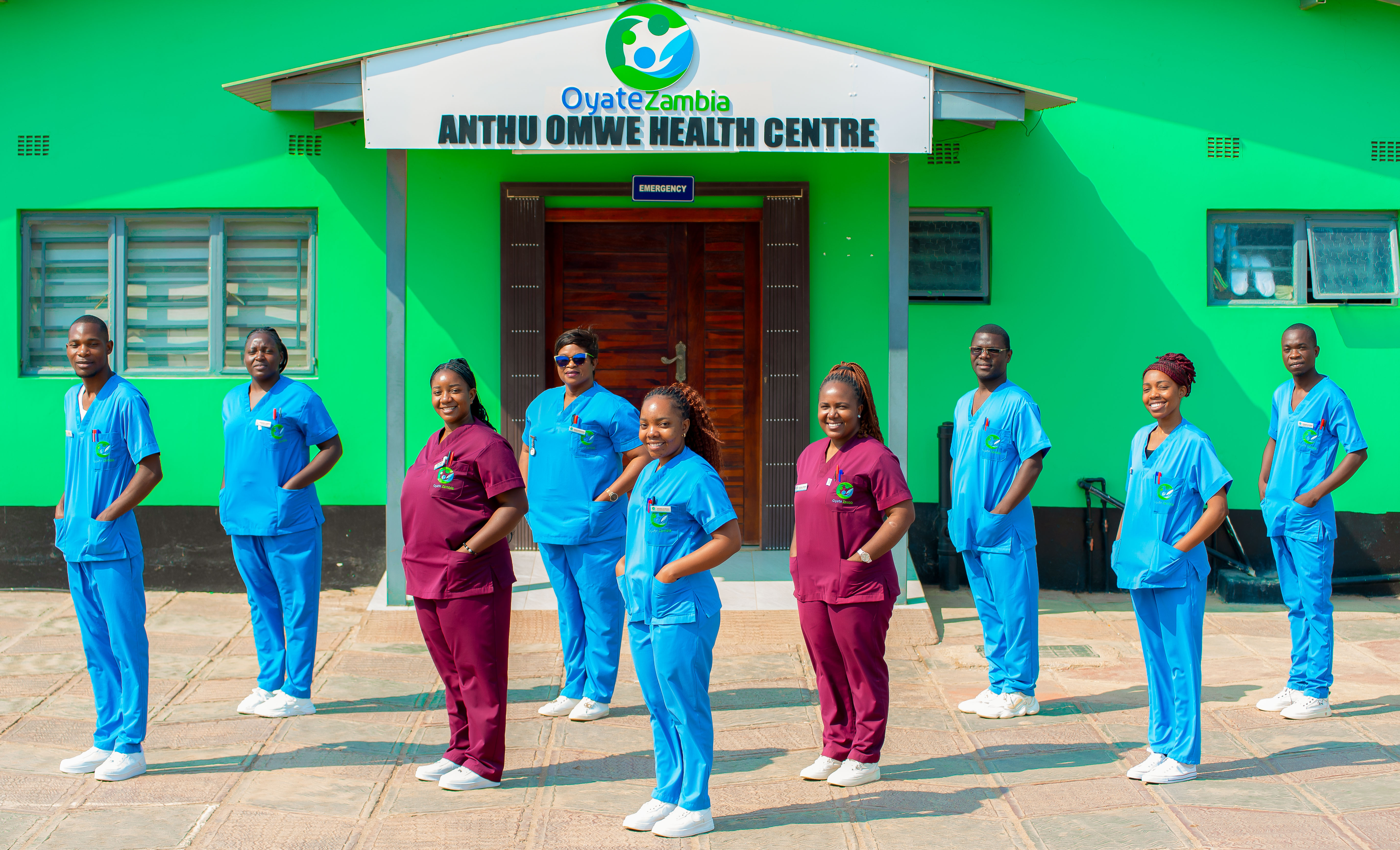 Midwives at Anthu Omwe Health Center