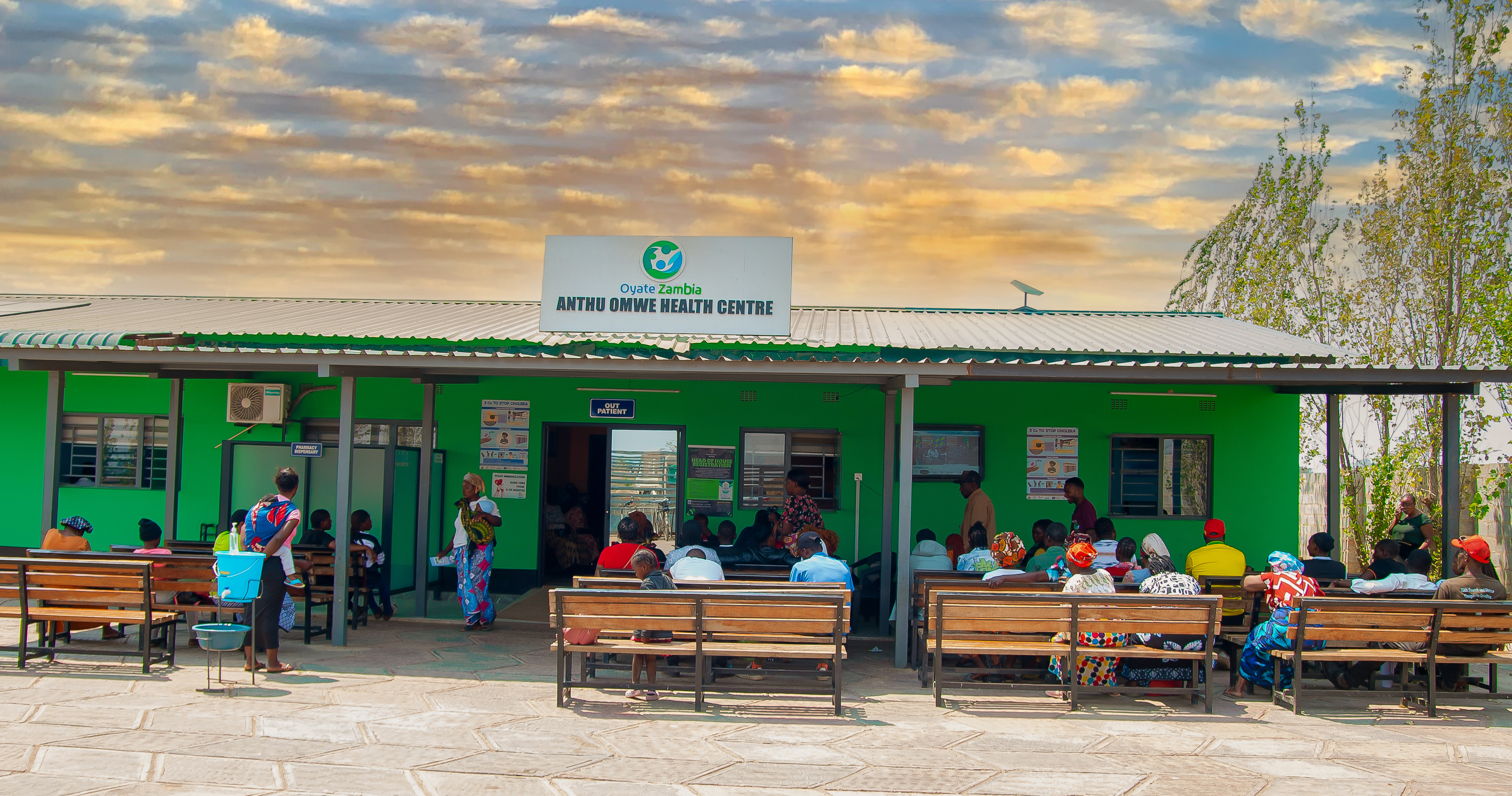 Oyate Zambia at Anthu Omwe Health Center