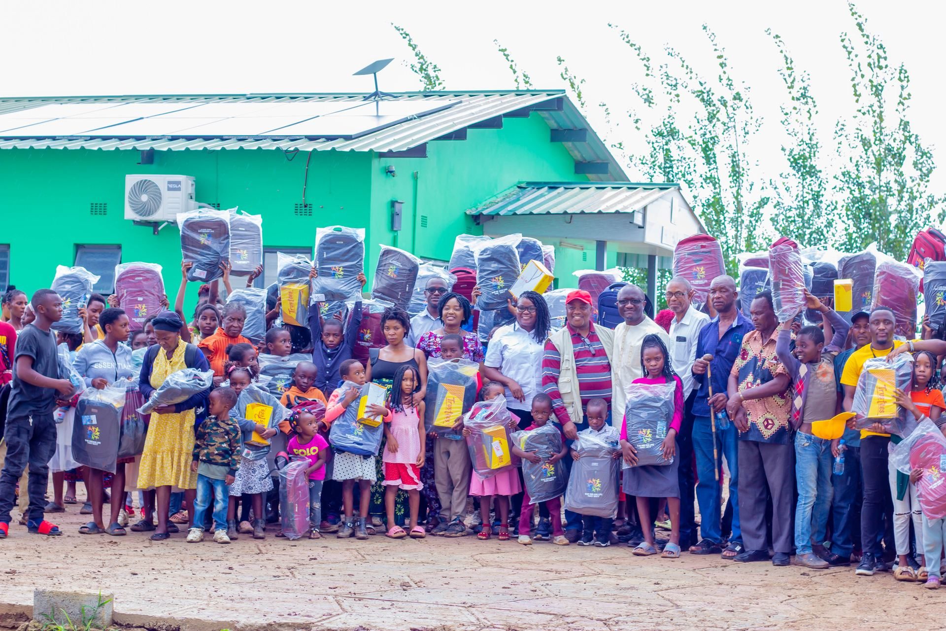 Oyate Zambia Back to School Drive with the community